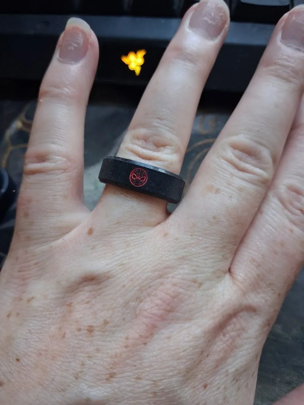 Marvel Groovelife Spiderman men's ring
